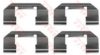 TRW PFK376 Accessory Kit, disc brake pads